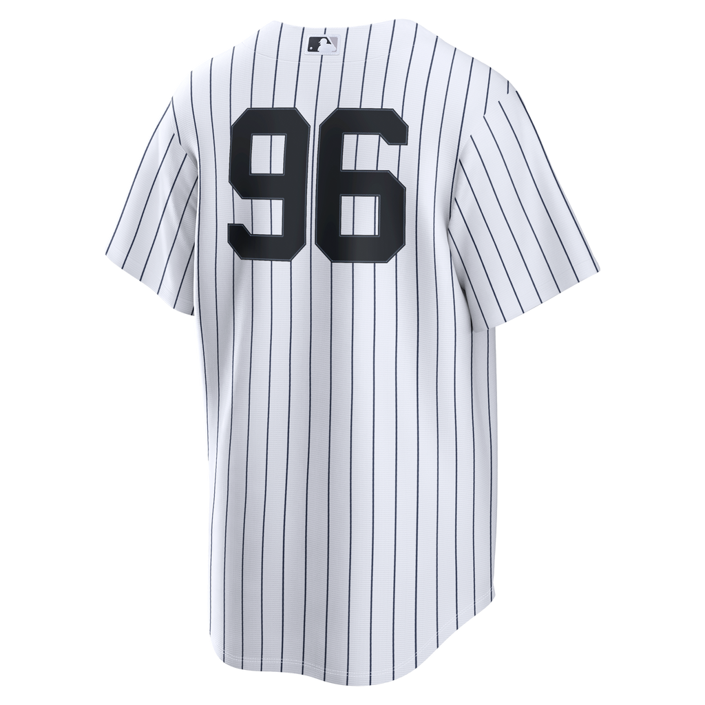 Men's New York Yankees George Lombard Jr. Nike White Home Replica Jersey - 4
