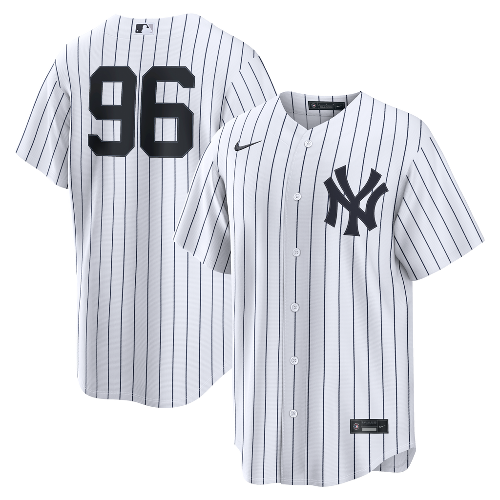 Men's New York Yankees George Lombard Jr. Nike White Home Replica Jersey