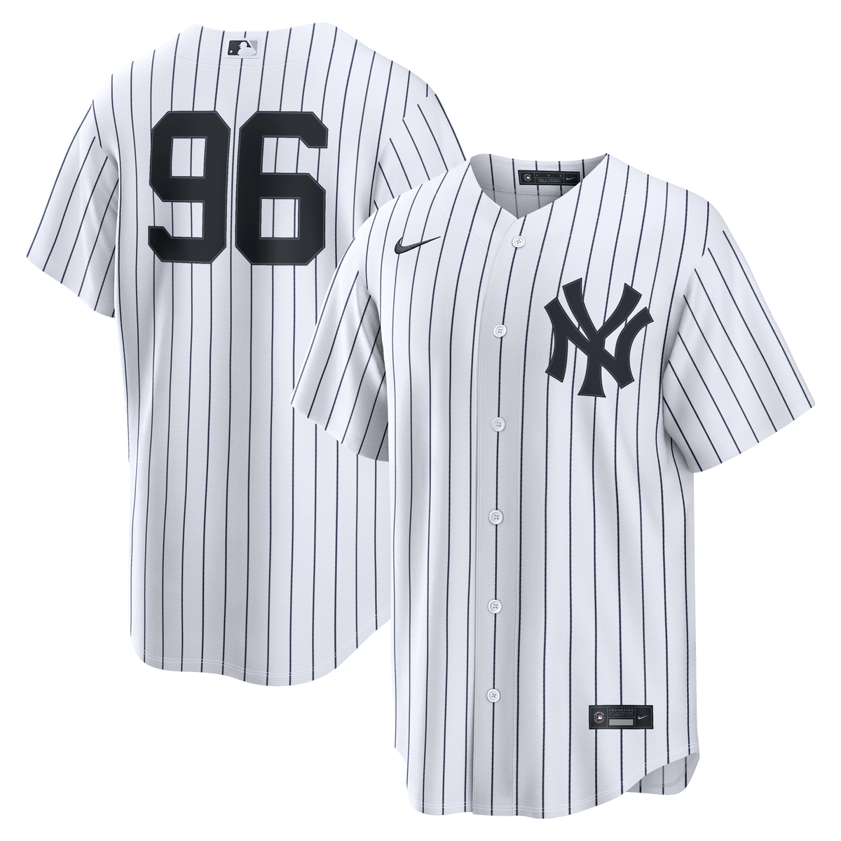 Men's New York Yankees George Lombard Jr. Nike White Home Replica Jersey