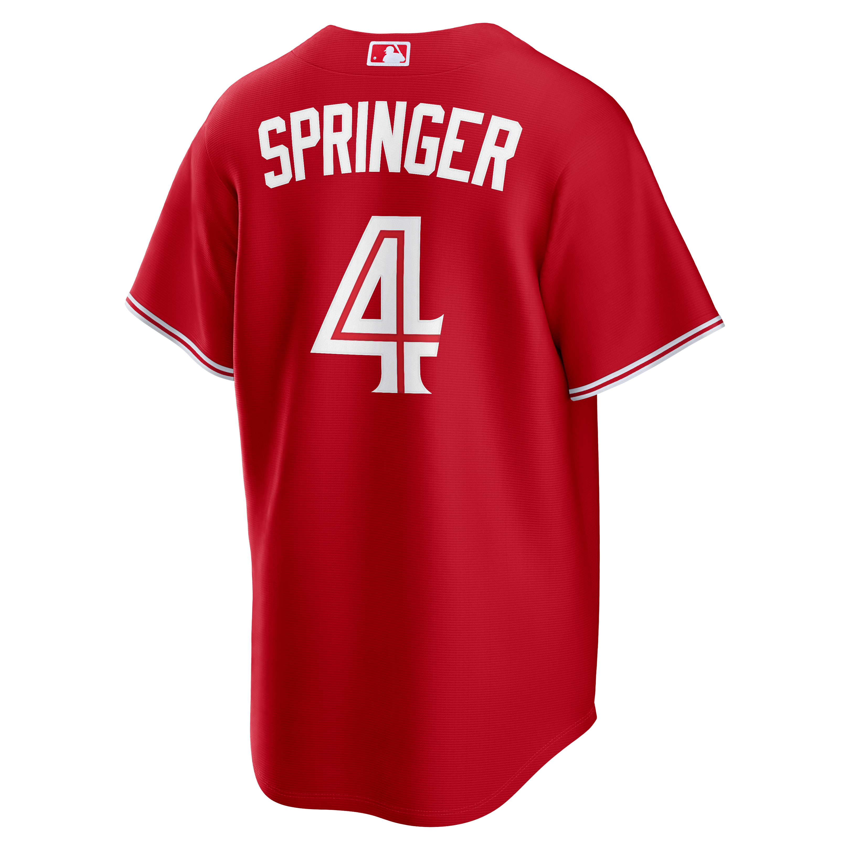 Men's Toronto Blue Jays George Springer Nike Red Canada Day Replica Jersey - 4