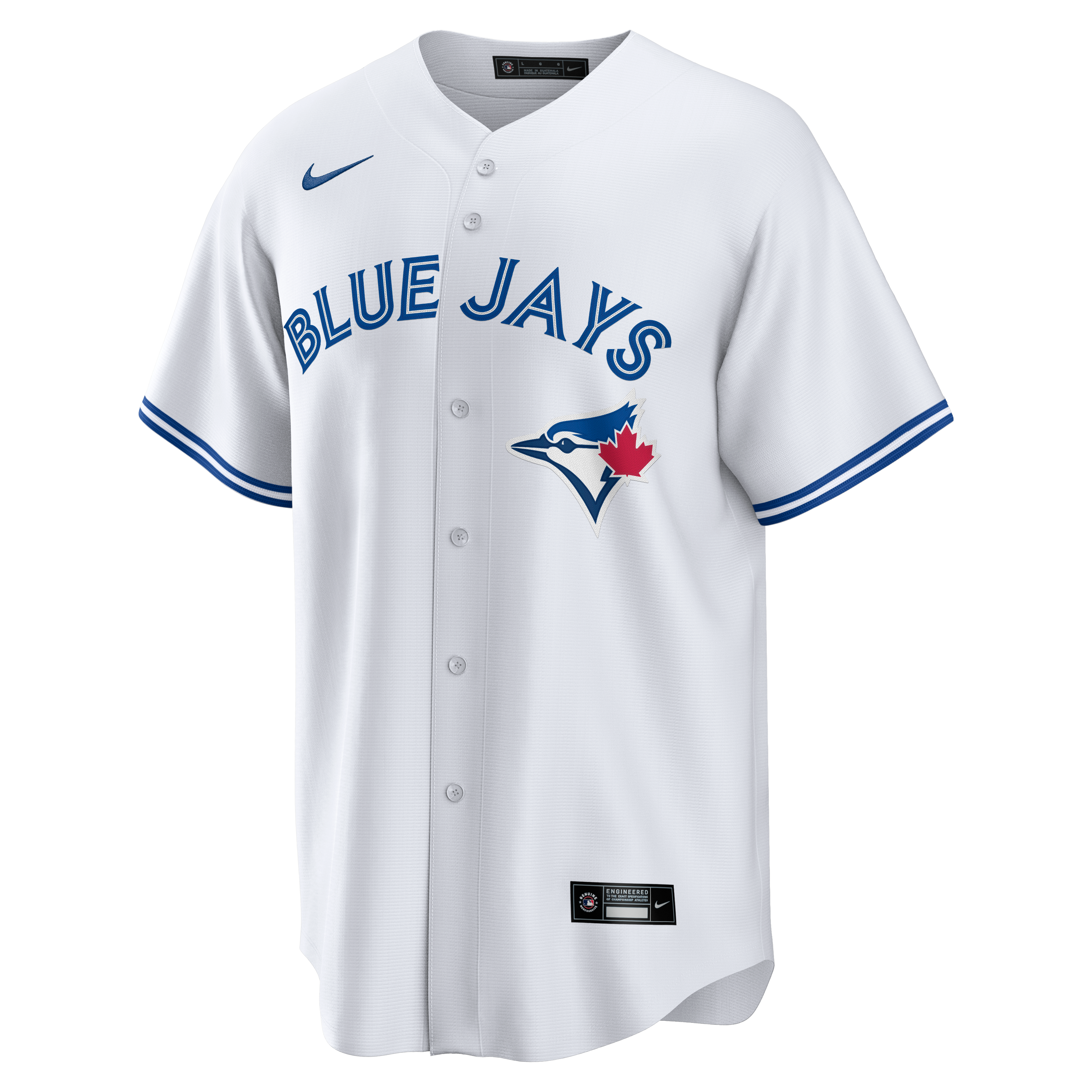 Men's Toronto Blue Jays George Springer Nike White Home Replica Jersey - 3