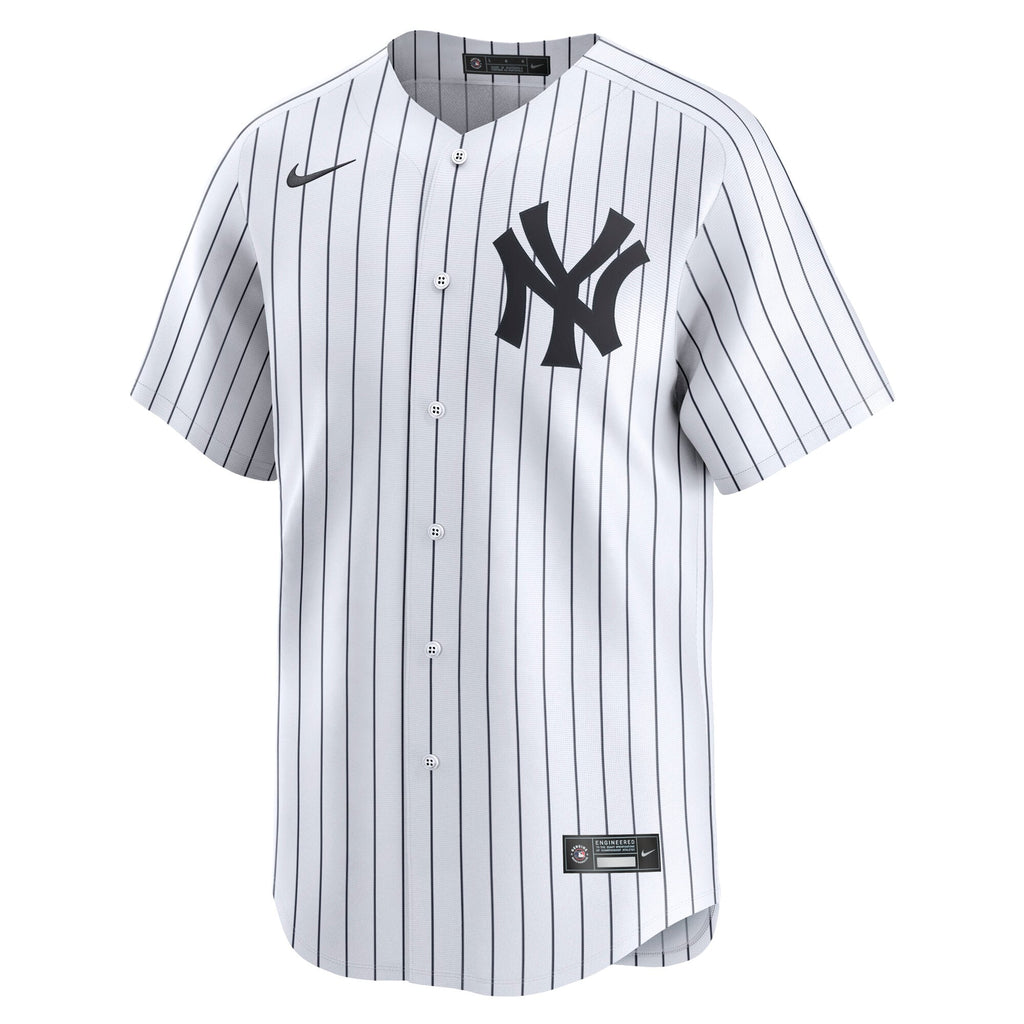 Men's New York Yankees Giancarlo Stanton Nike White Home Limited Player Jersey - 3