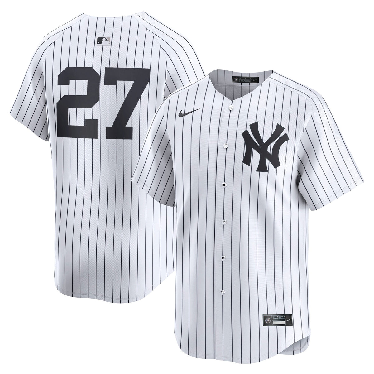 Men's New York Yankees Giancarlo Stanton Nike White Home Limited Player Jersey