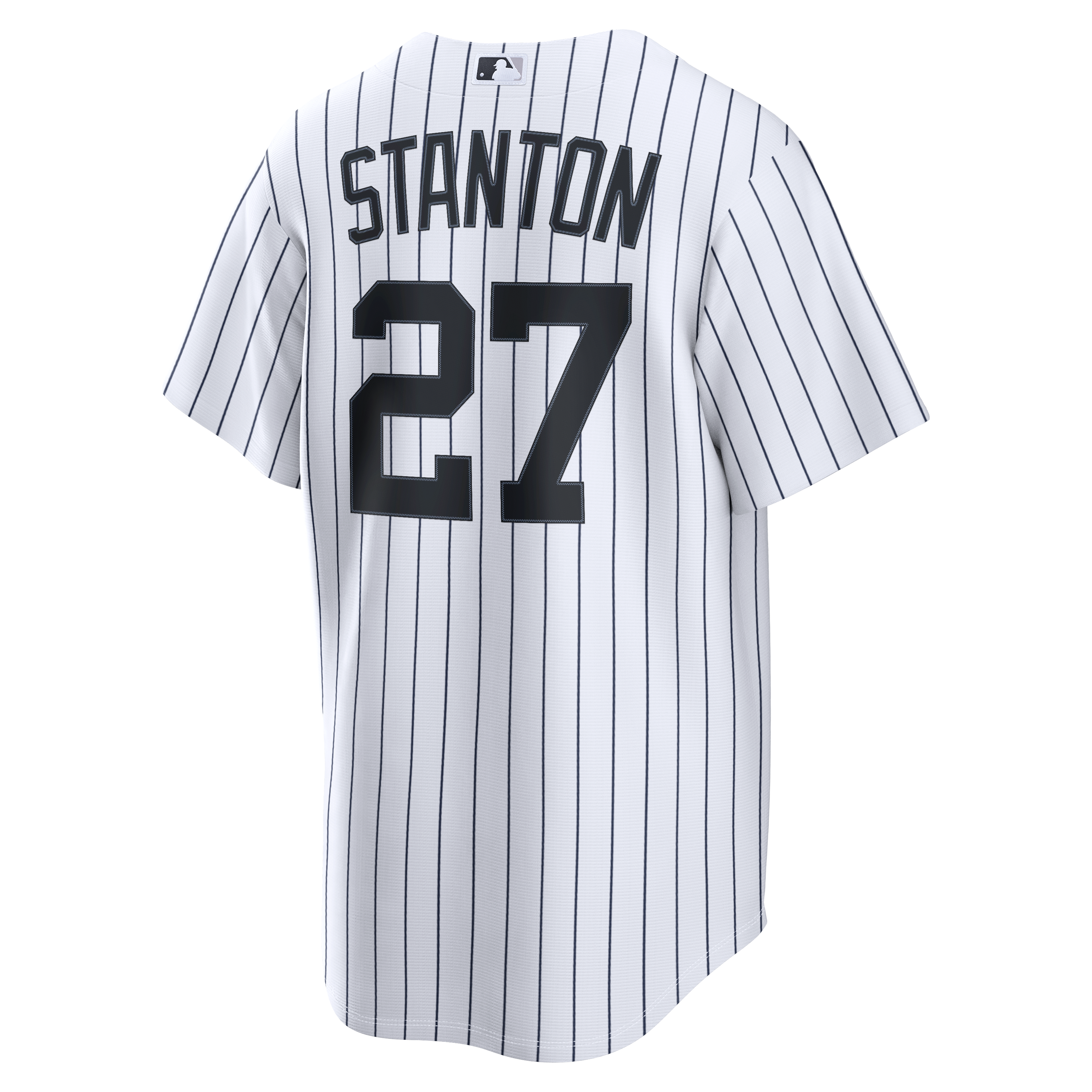 Men's New York Yankees Giancarlo Stanton Nike White Home Replica Jersey - 4