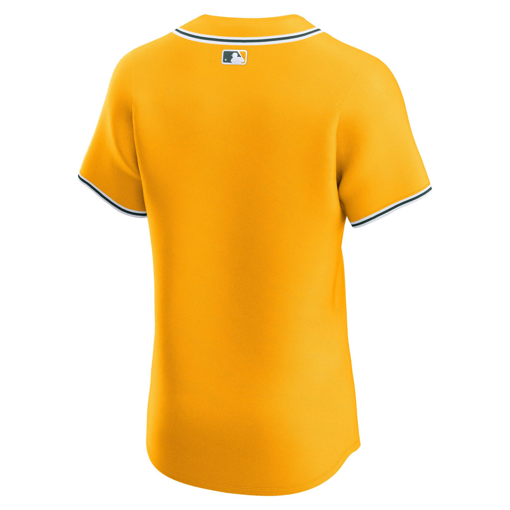 Men's Athletics Nike Gold Alternate 2 Elite Jersey - 4