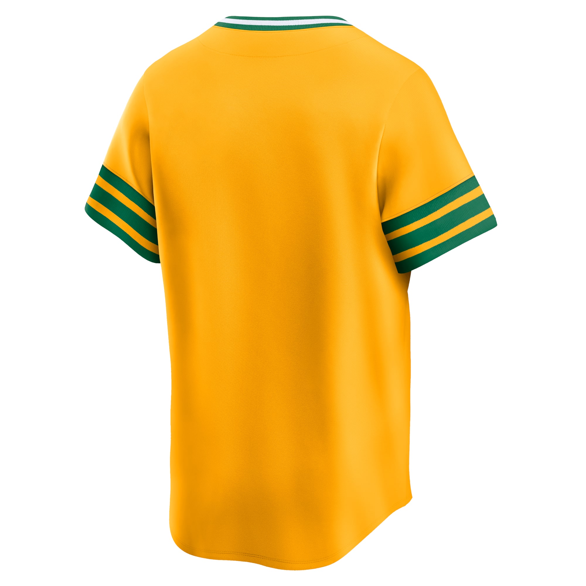 Men's Athletics Nike Gold Cooperstown Collection Limited Jersey - 4