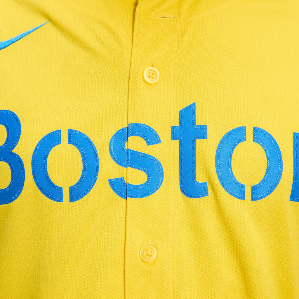 Men's Boston Red Sox Nike Gold City Connect Limited Jersey - 11