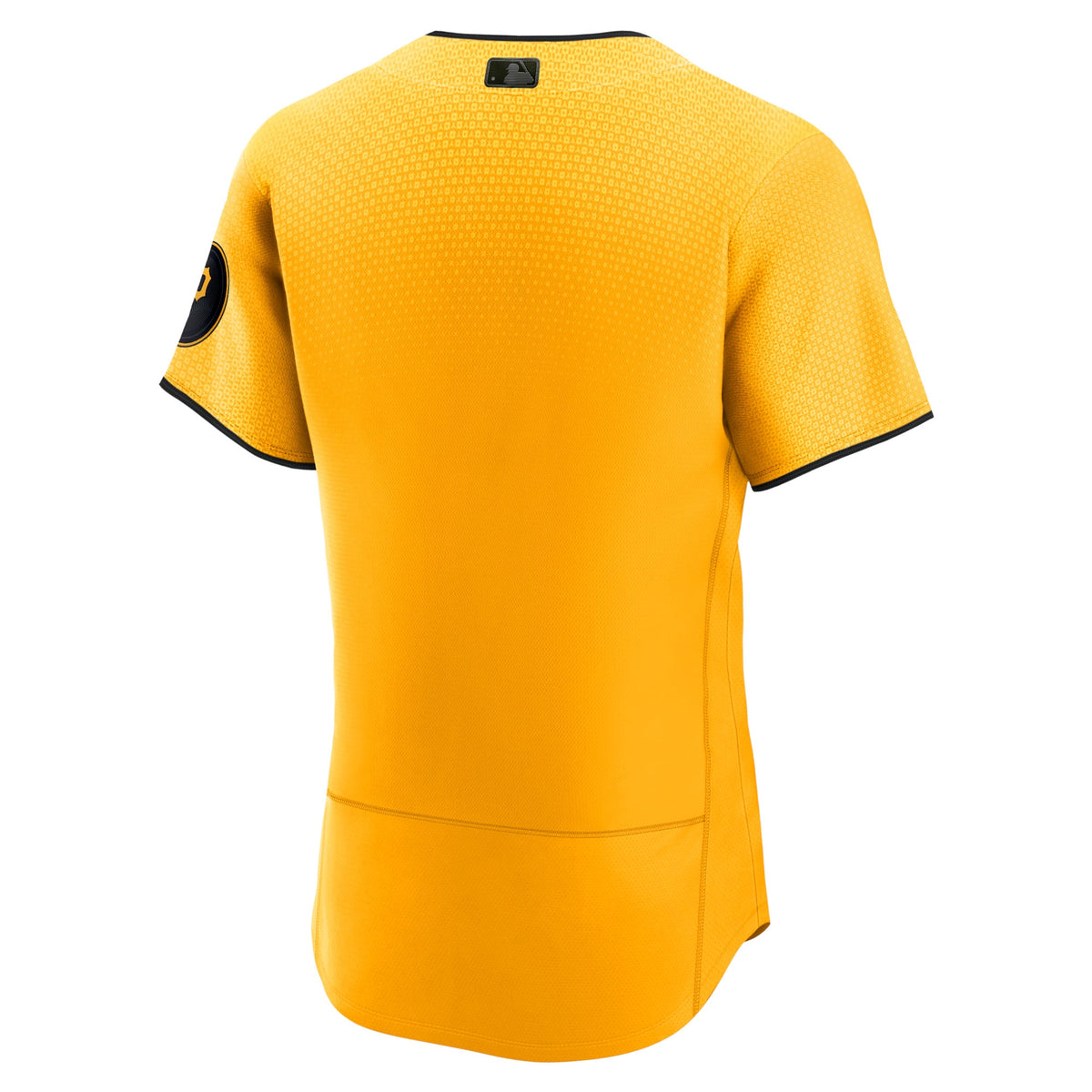 Men's Pittsburgh Pirates Nike Gold City Connect Authentic Jersey - 4