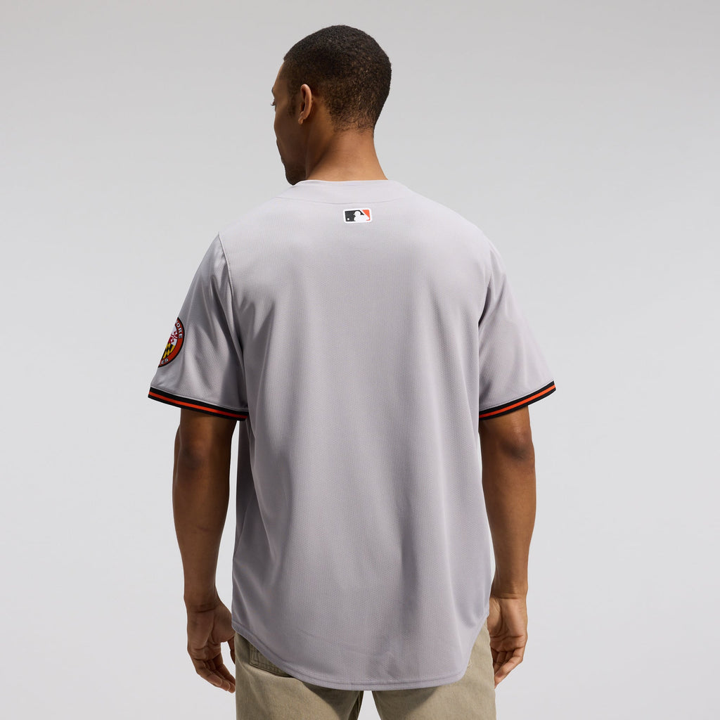 Men's Baltimore Orioles Nike Gray Road Limited Jersey - 3