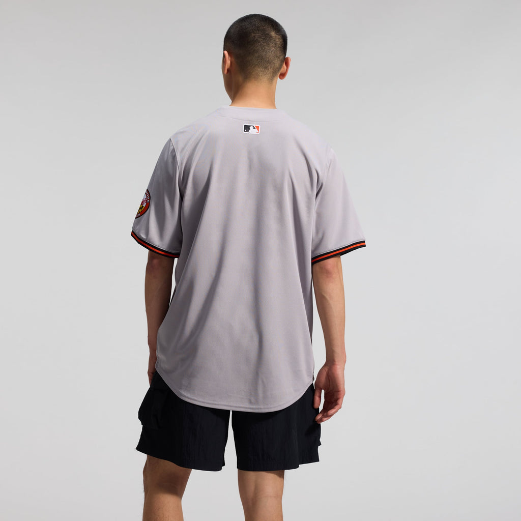 Men's Baltimore Orioles Nike Gray Road Limited Jersey - 6
