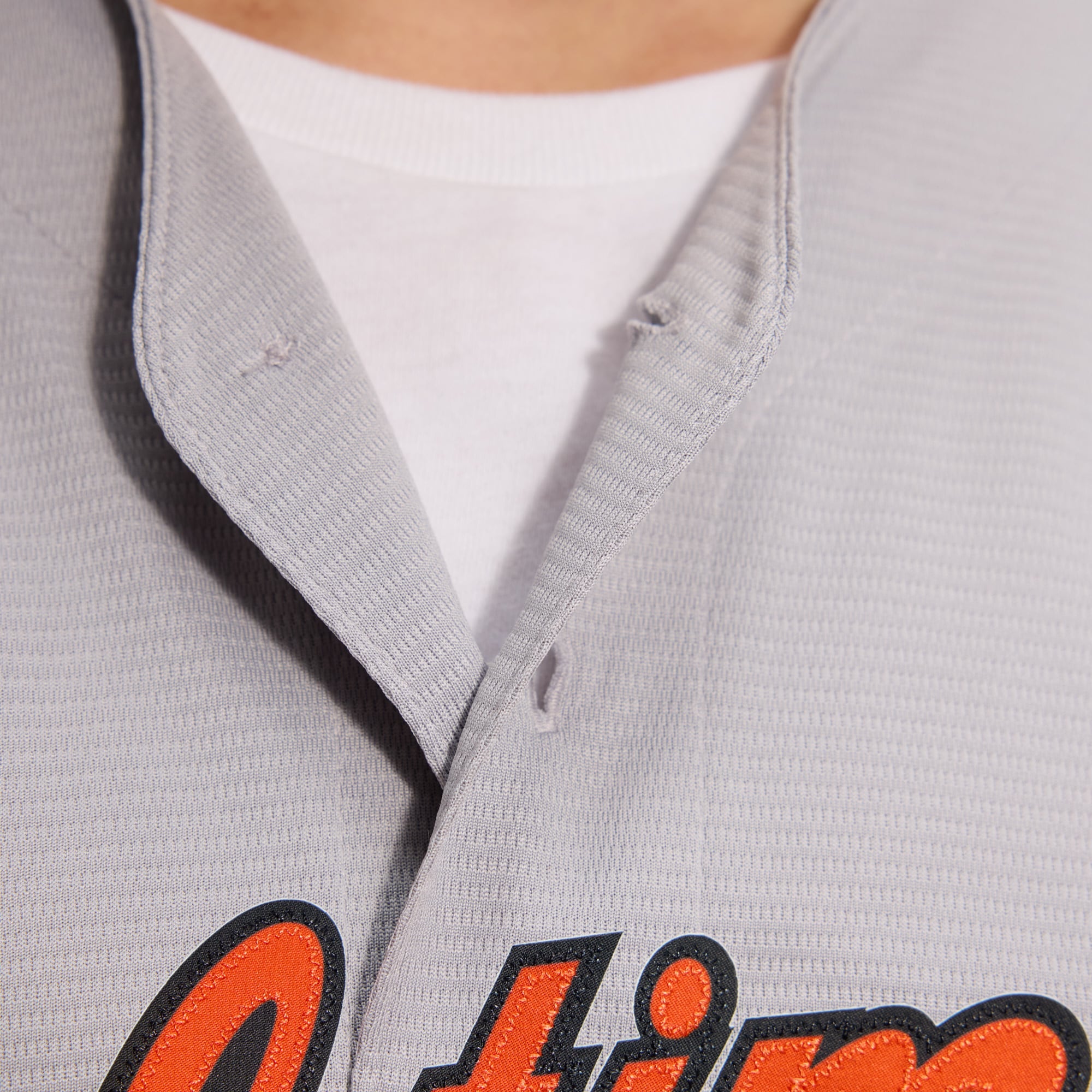 Men's Baltimore Orioles Nike Gray Road Replica Team Jersey - 11