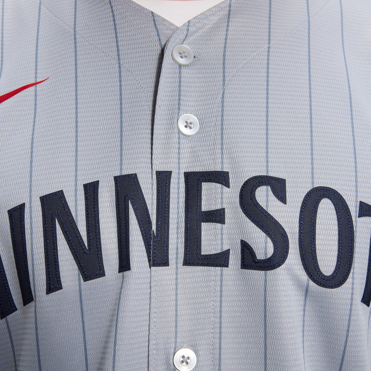 Men's Minnesota Twins Nike Gray Road Replica Team Jersey - 9