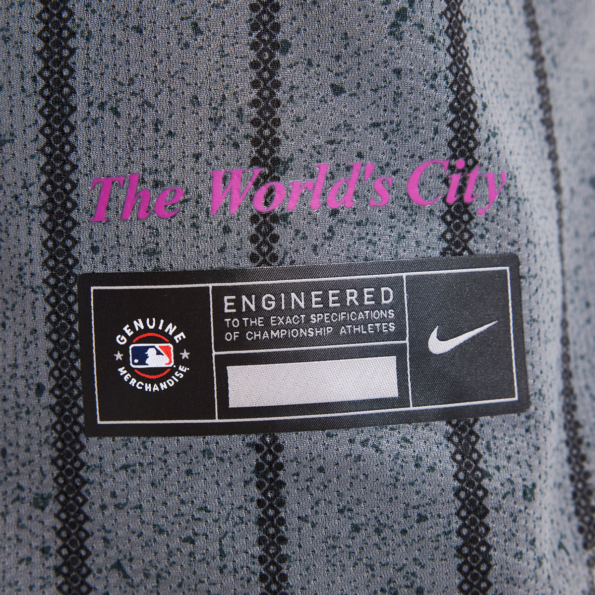 Men's New York Mets Nike Gray City Connect Limited Jersey - 12