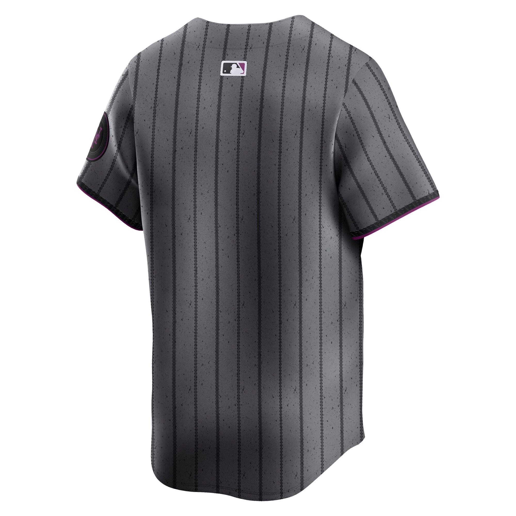 Men's New York Mets Nike Gray City Connect Limited Jersey - 7