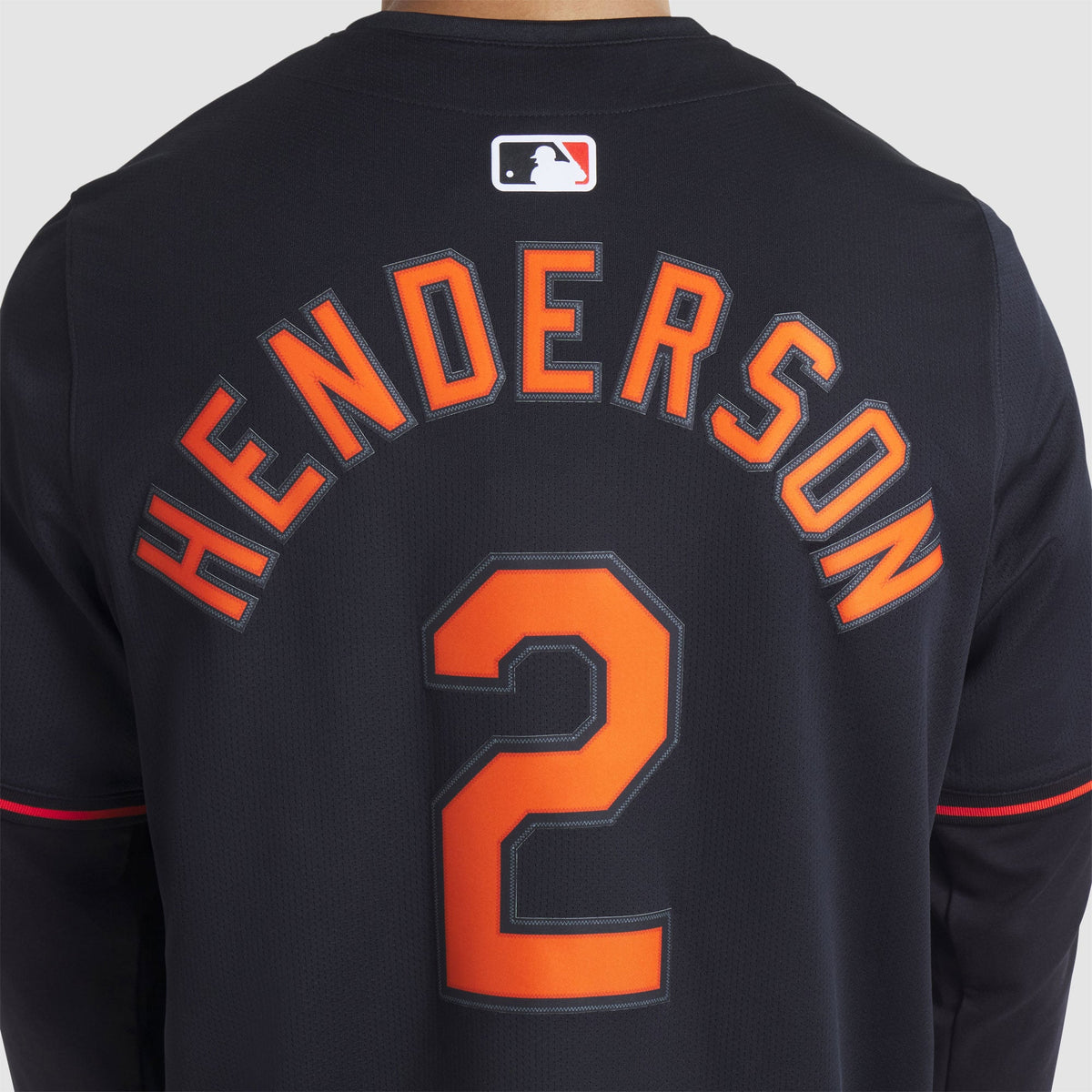 Men's Baltimore Orioles Gunnar Henderson Nike Black Alternate Limited Player Jersey - 12