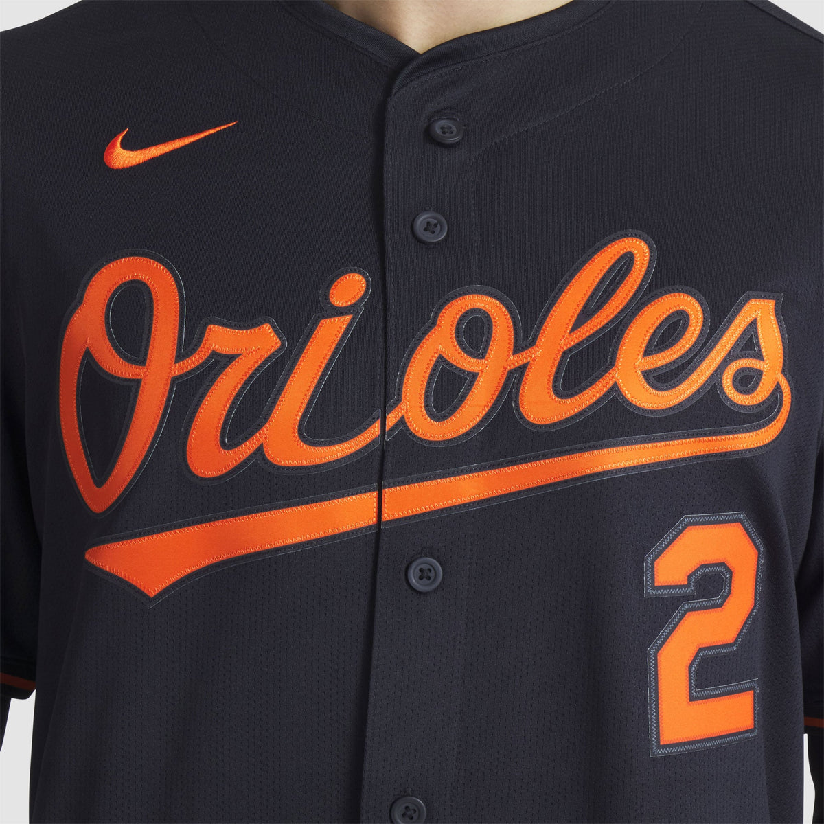Men's Baltimore Orioles Gunnar Henderson Nike Black Alternate Limited Player Jersey - 9