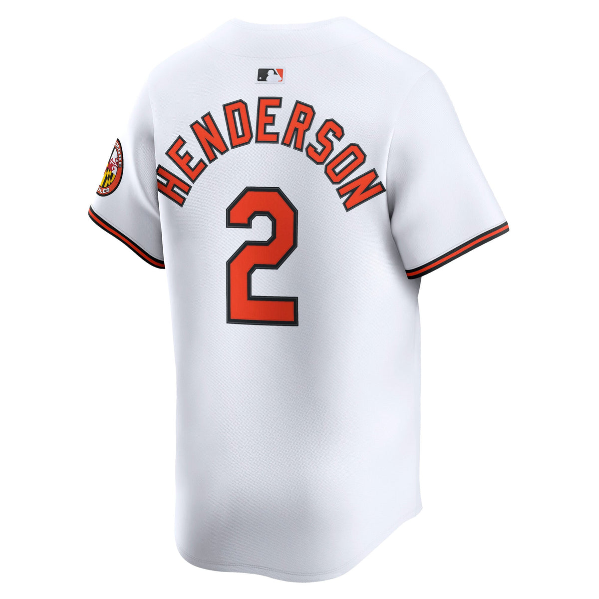 Men's Baltimore Orioles Gunnar Henderson Nike White Home Limited Player Jersey - 4