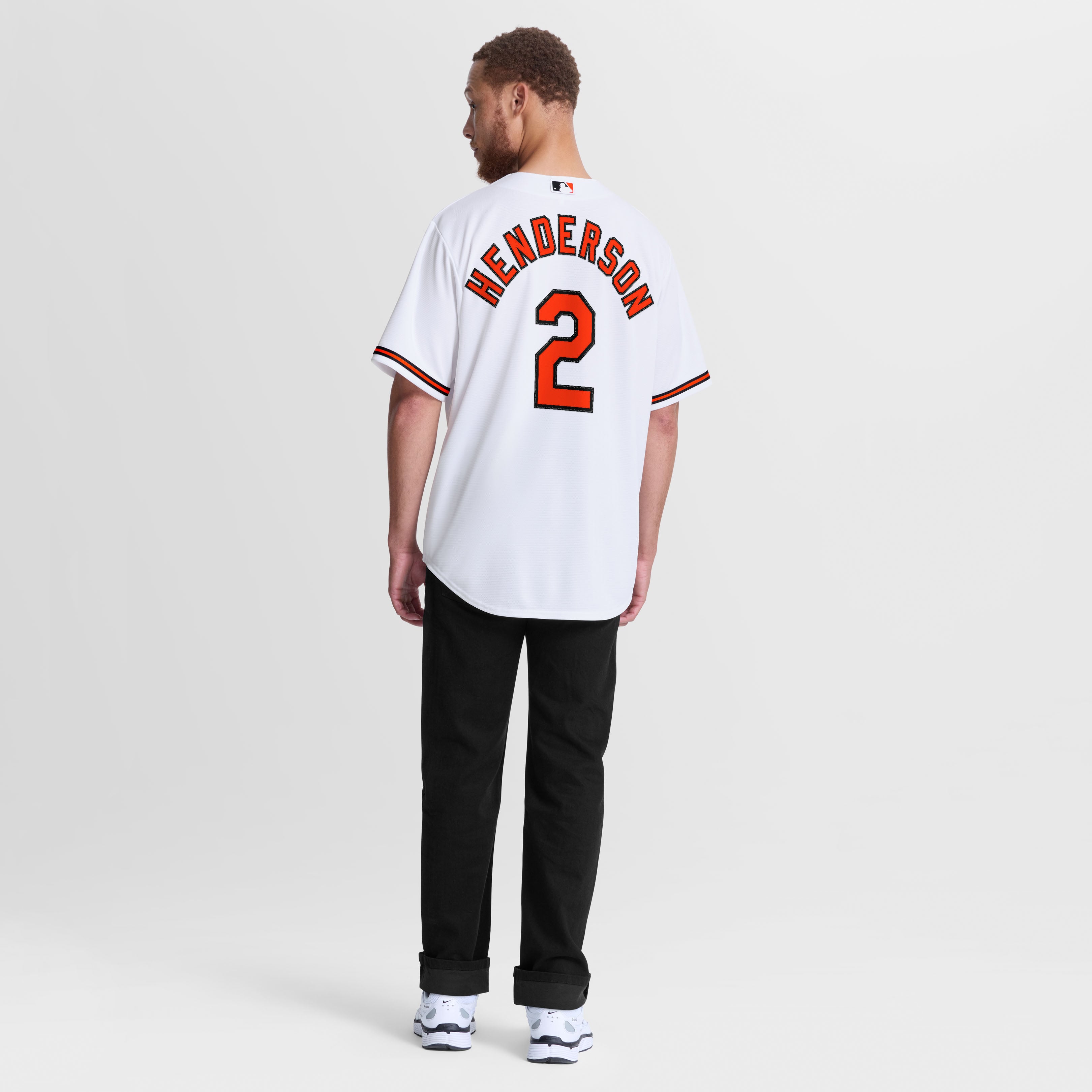 Men's Baltimore Orioles Gunnar Henderson Nike White Home Replica Jersey - 4