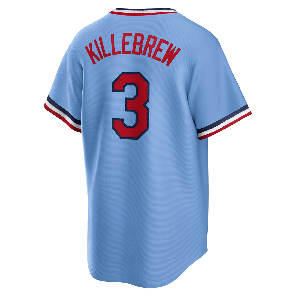 Men's Minnesota Twins Harmon Killebrew Nike Light Blue Road Cooperstown Collection Player Jersey - 4