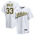Men's Athletics Henry Bolte Nike White Home Replica Jersey