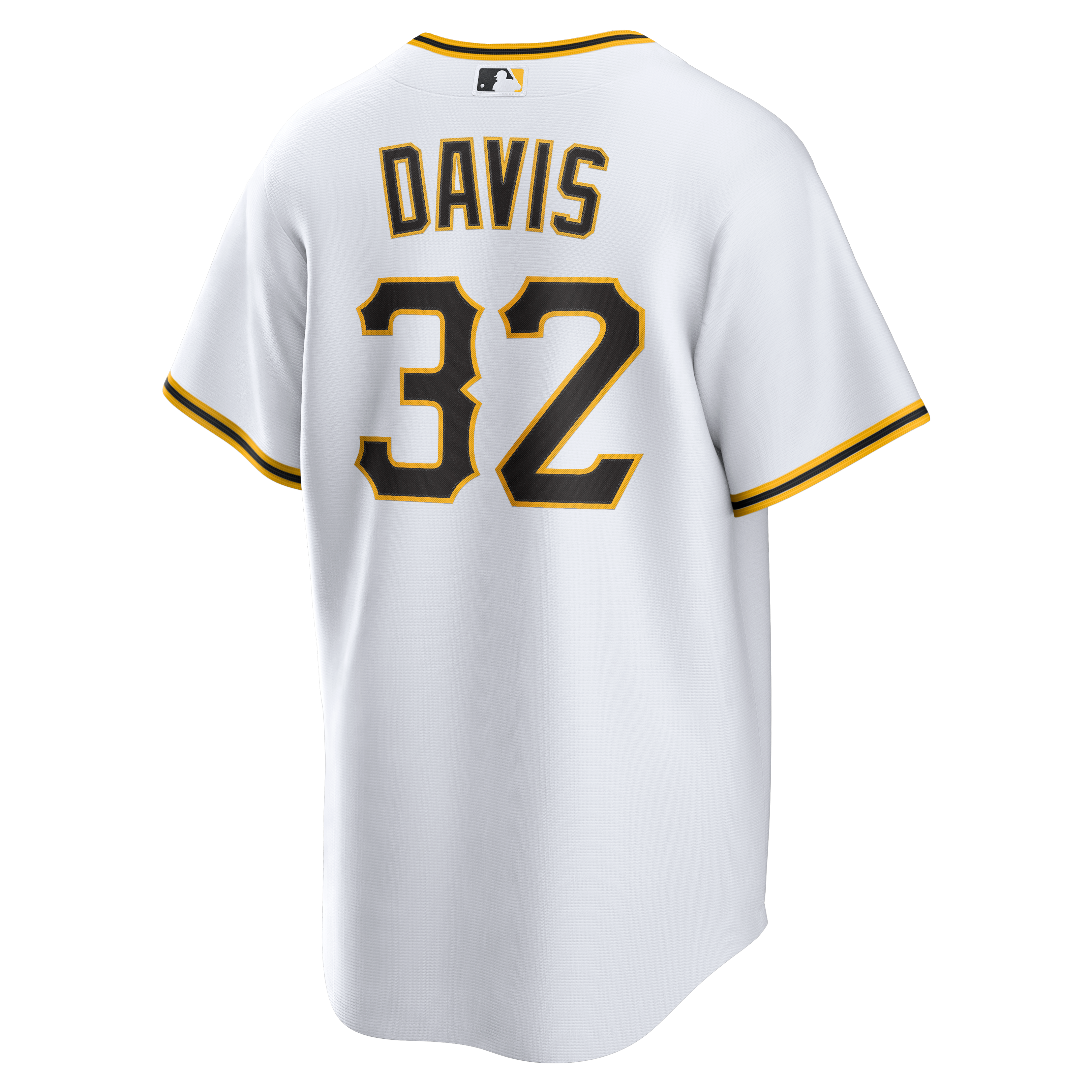Men's Pittsburgh Pirates Henry Davis Nike White Home Replica Jersey - 4