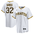Men's Pittsburgh Pirates Henry Davis Nike White Home Replica Jersey