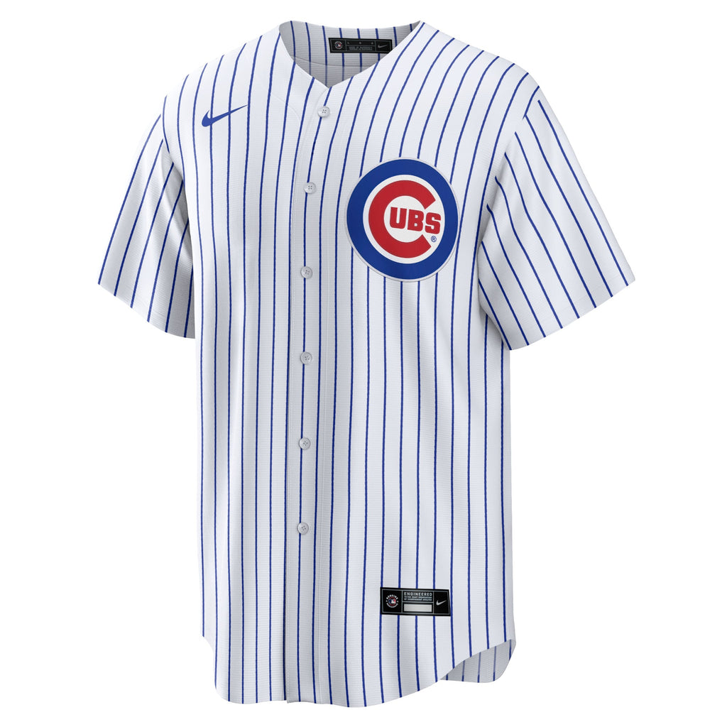 Men's Chicago Cubs Ian Happ Nike White Home Replica Jersey - 3