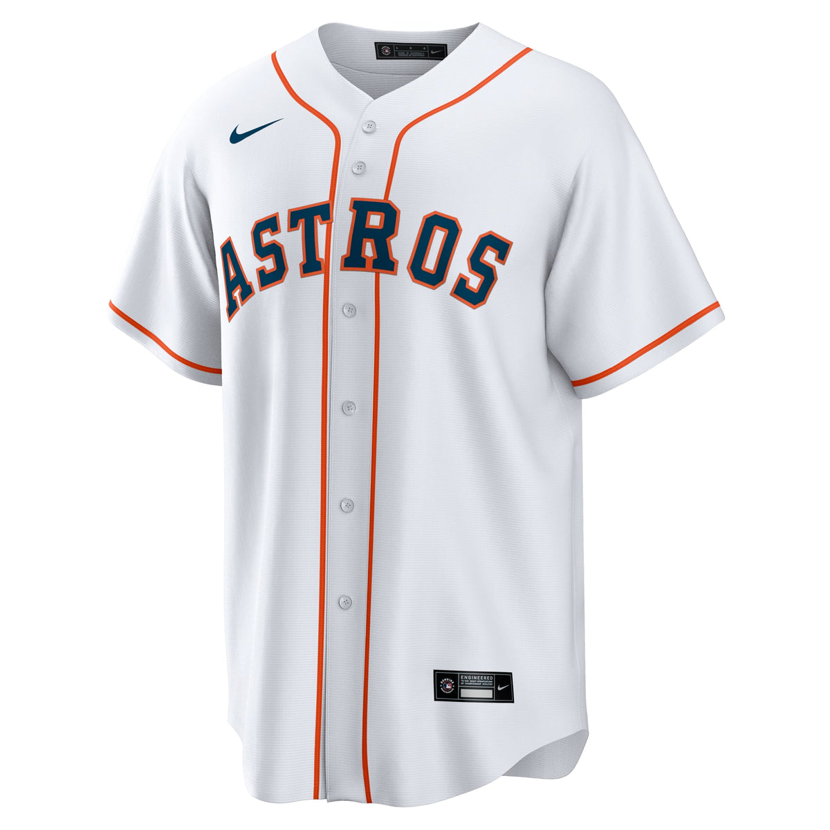 Men's Houston Astros Isaac Paredes Nike White Home Replica Jersey - 3