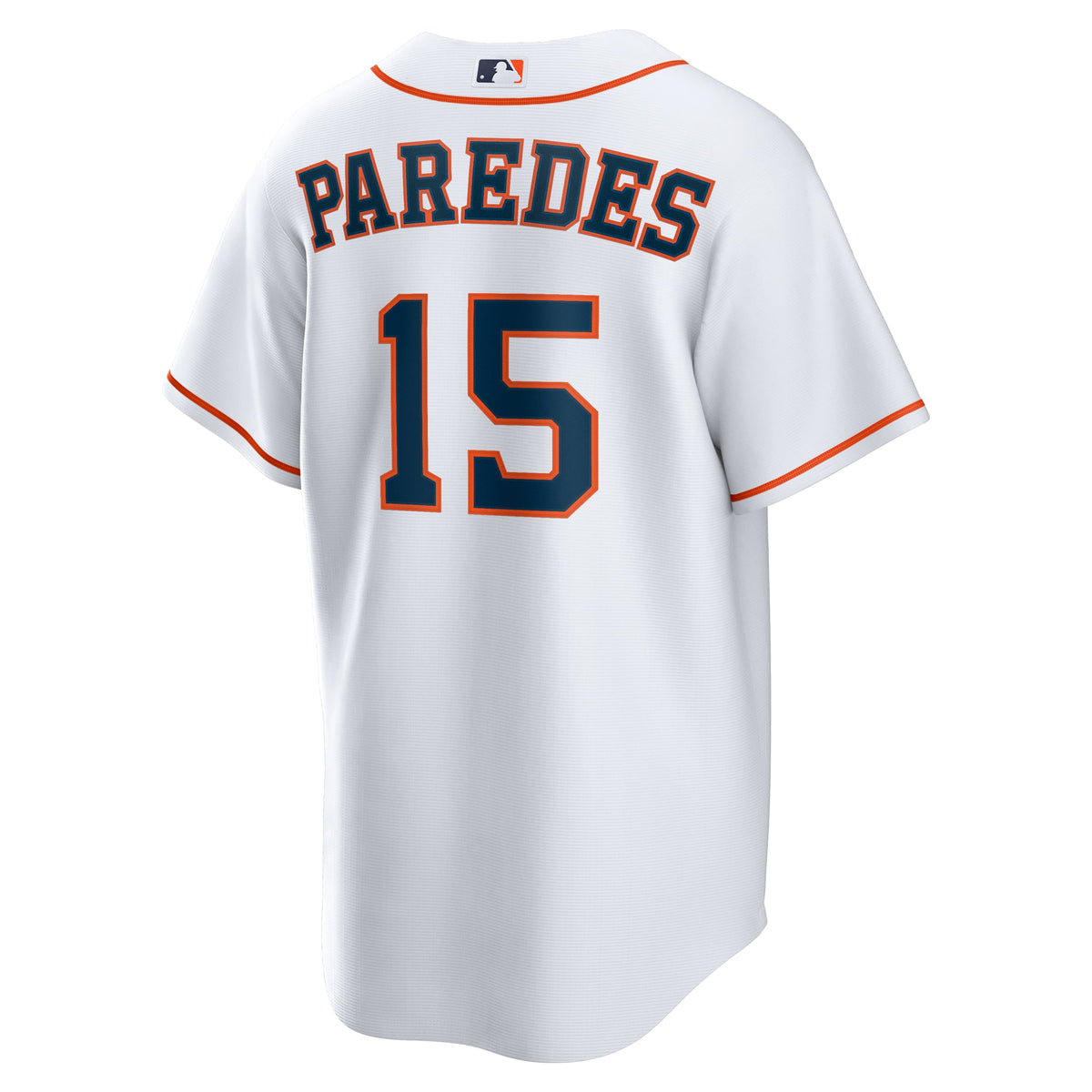 Men's Houston Astros Isaac Paredes Nike White Home Replica Jersey - 4