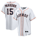 Men's Houston Astros Isaac Paredes Nike White Home Replica Jersey
