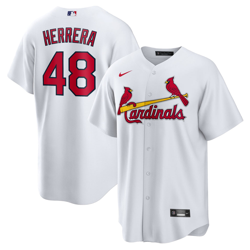 Men's St. Louis Cardinals Iván Herrera Nike White Home Replica Jersey - 2