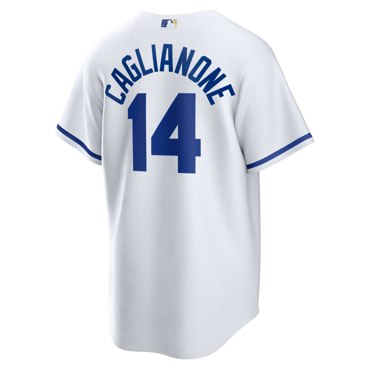 Men's Kansas City Royals Jac Caglianone Nike White Home Replica Jersey - 4