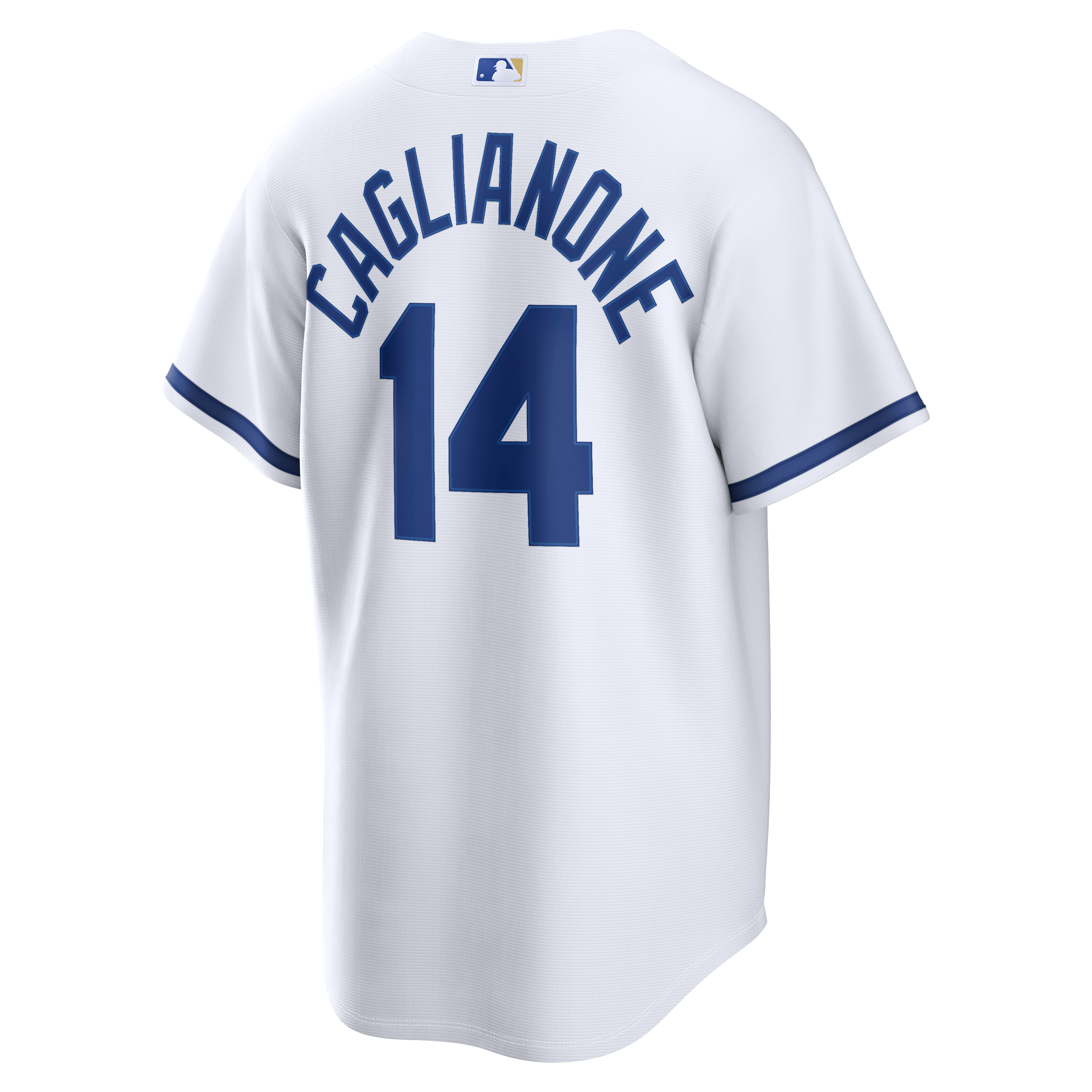 Men's Kansas City Royals Jac Caglianone Nike White Home Replica Jersey - 4