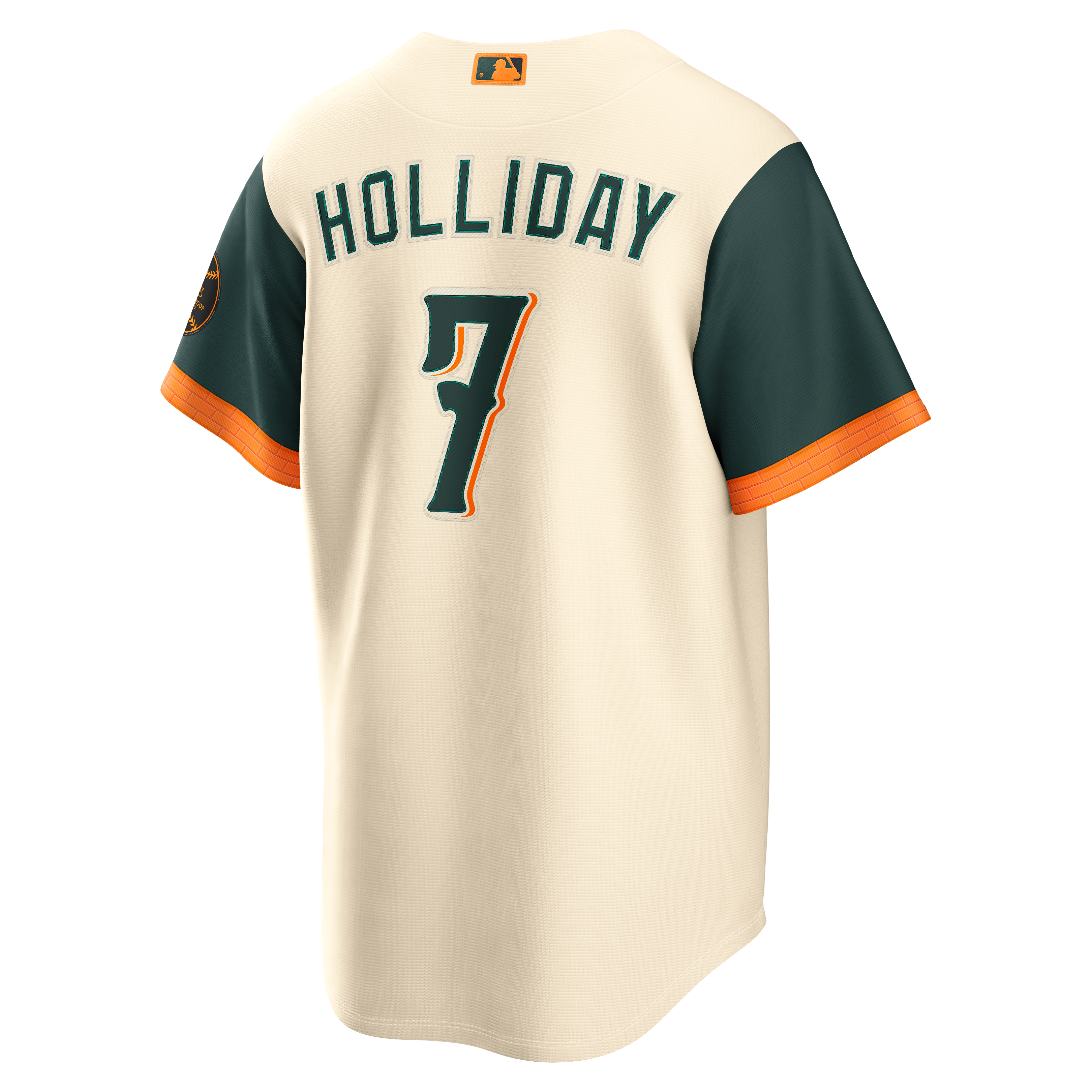 Men's Baltimore Orioles Jackson Holliday Nike Cream 2026 City Connect Stadium Jersey - 4