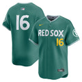 Men's Boston Red Sox Jarren Duran Nike Green 2025 City Connect Limited Player Jersey