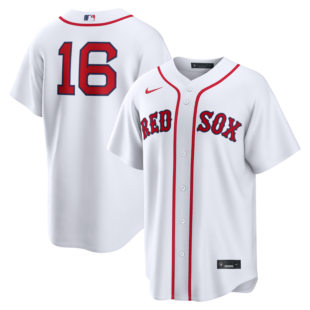 Men's Boston Red Sox Jarren Duran Nike White Home Replica Jersey - 2