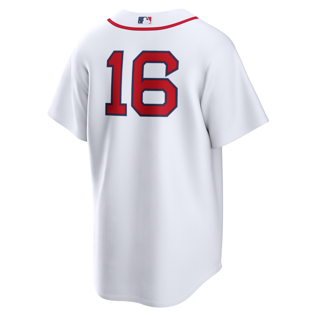 Men's Boston Red Sox Jarren Duran Nike White Home Replica Jersey - 4