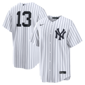 Men's New York Yankees Jazz Chisholm Jr. Nike White Home Replica Jersey