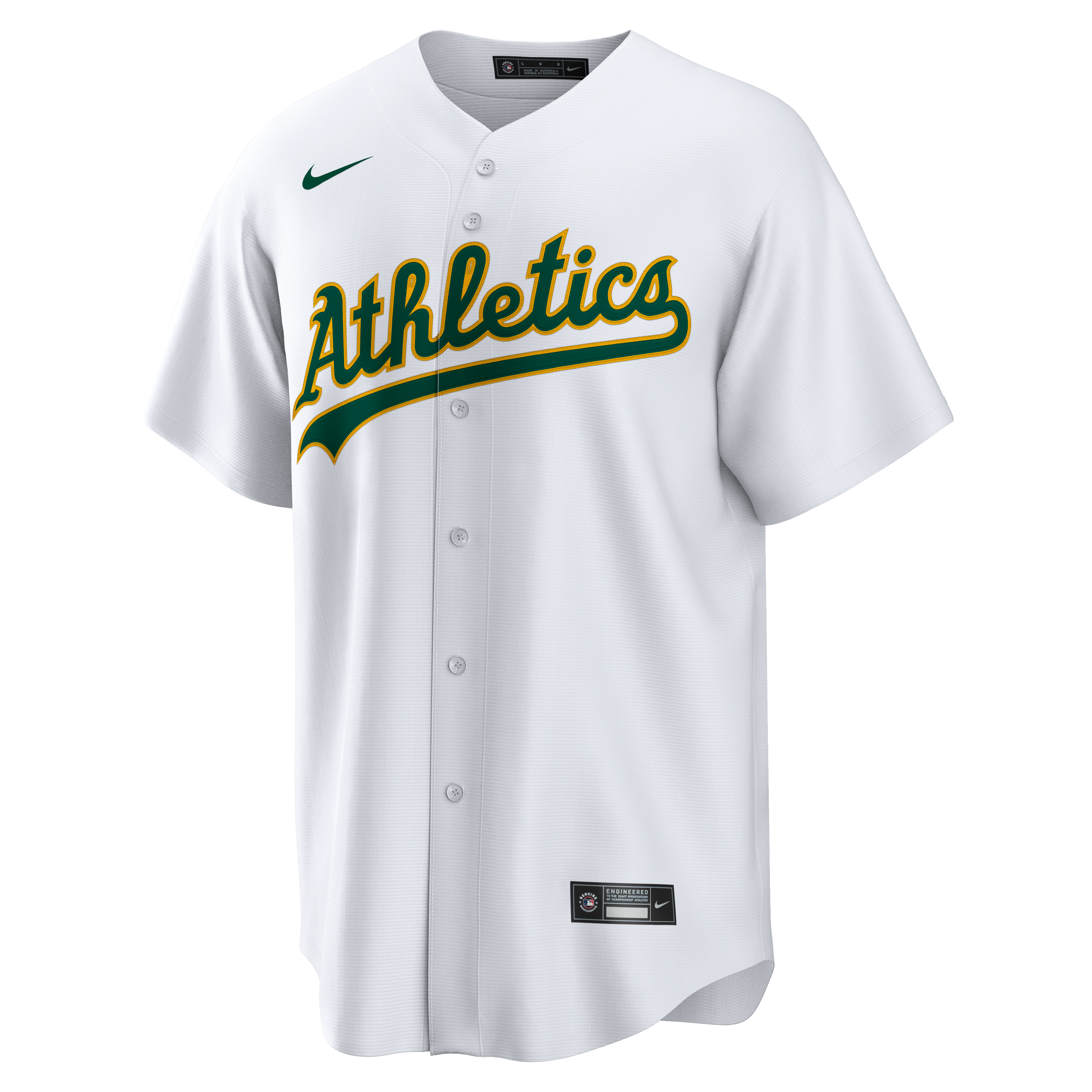 Men's Athletics Jeff McNeil Nike White Home Replica Jersey - 3