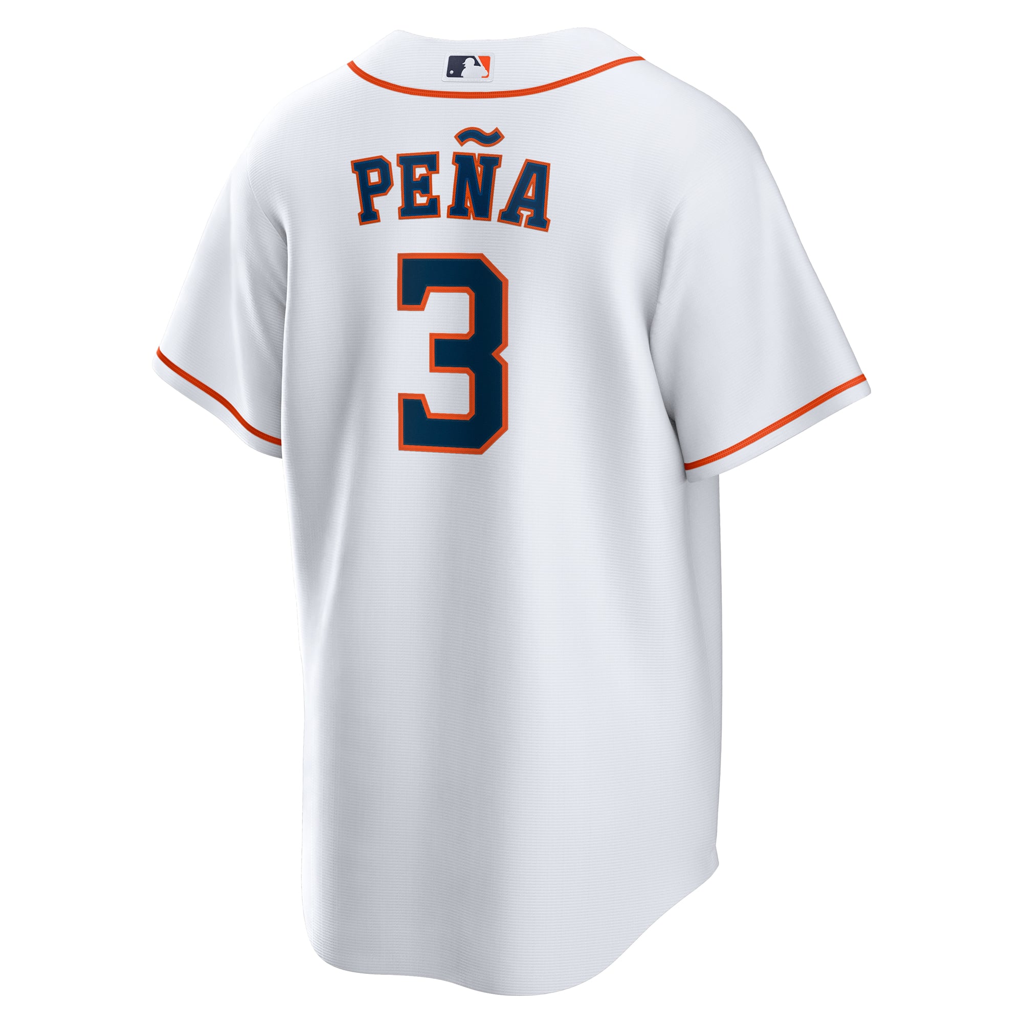 Men's Houston Astros Jeremy Peña Nike White Home Replica Jersey - 4