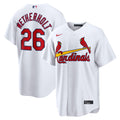 Men's St. Louis Cardinals JJ Wetherholt Nike White Home Replica Jersey
