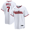 Men's Cleveland Guardians Jo Adell Nike White Home Replica Jersey