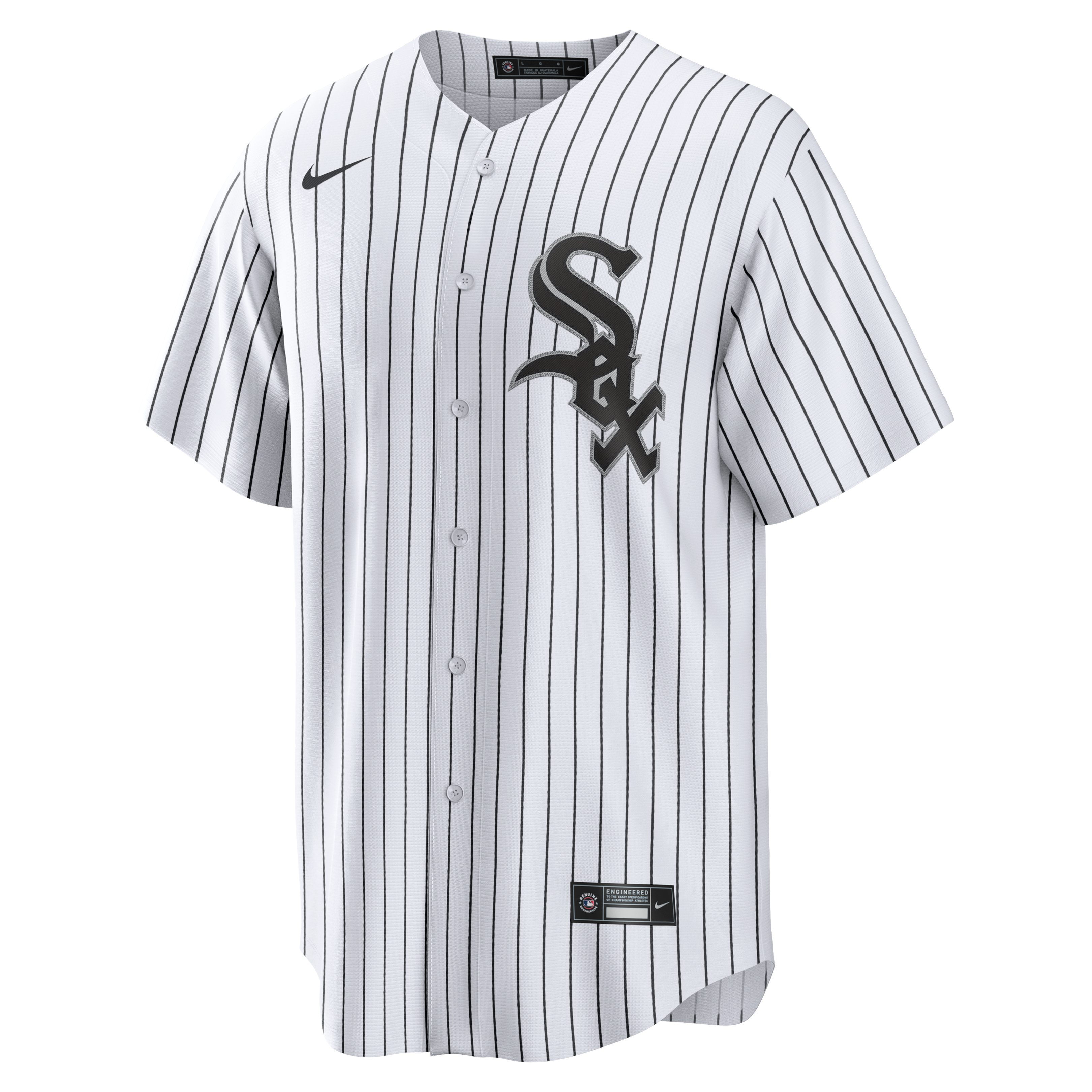 Men's Chicago White Sox Joey Bart Nike White Home Replica Jersey - 3