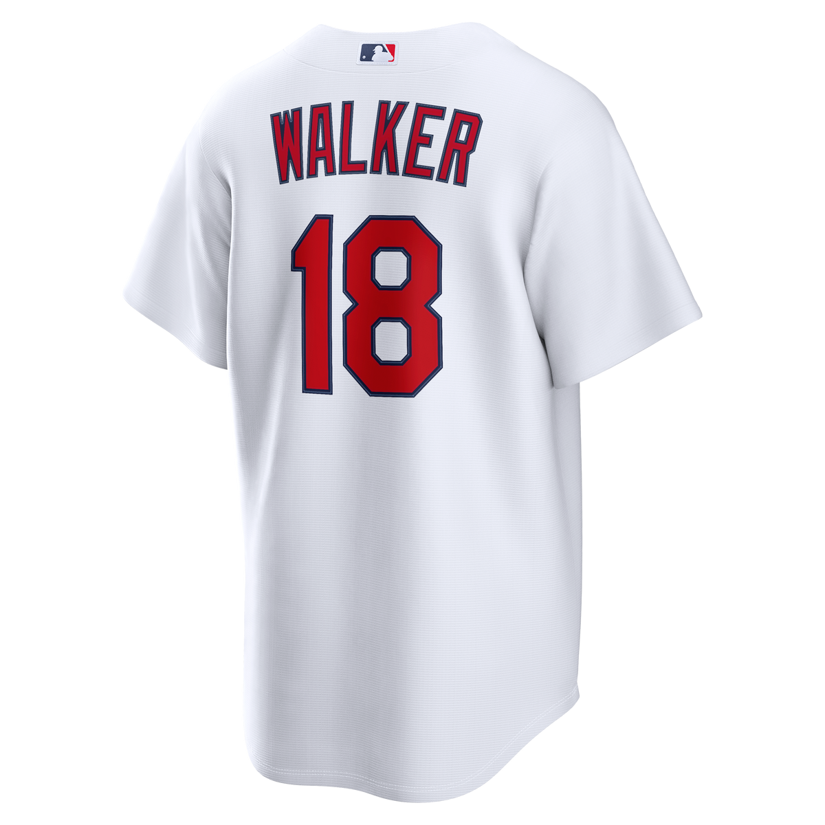 Men's St. Louis Cardinals Jordan Walker Nike White Home Replica Jersey - 4