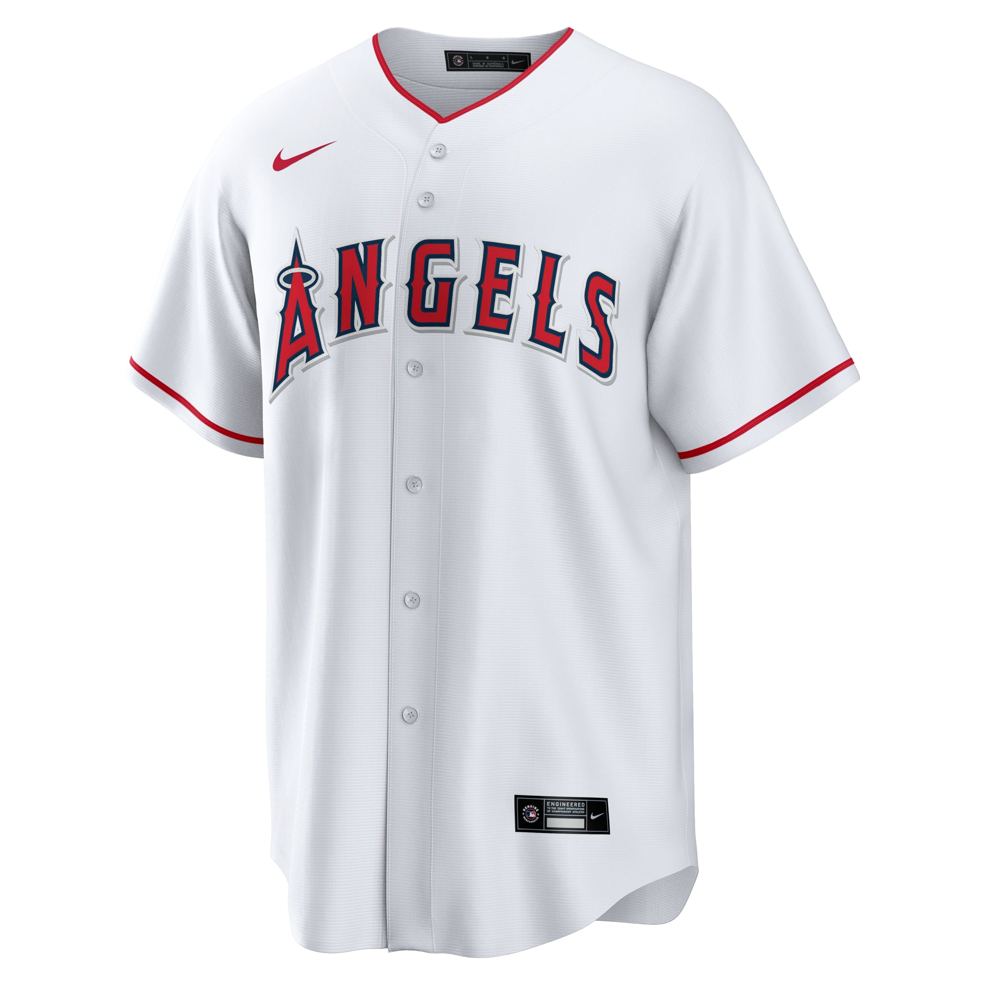 Men's Los Angeles Angels Jorge Soler Nike White Home Replica Jersey - 3