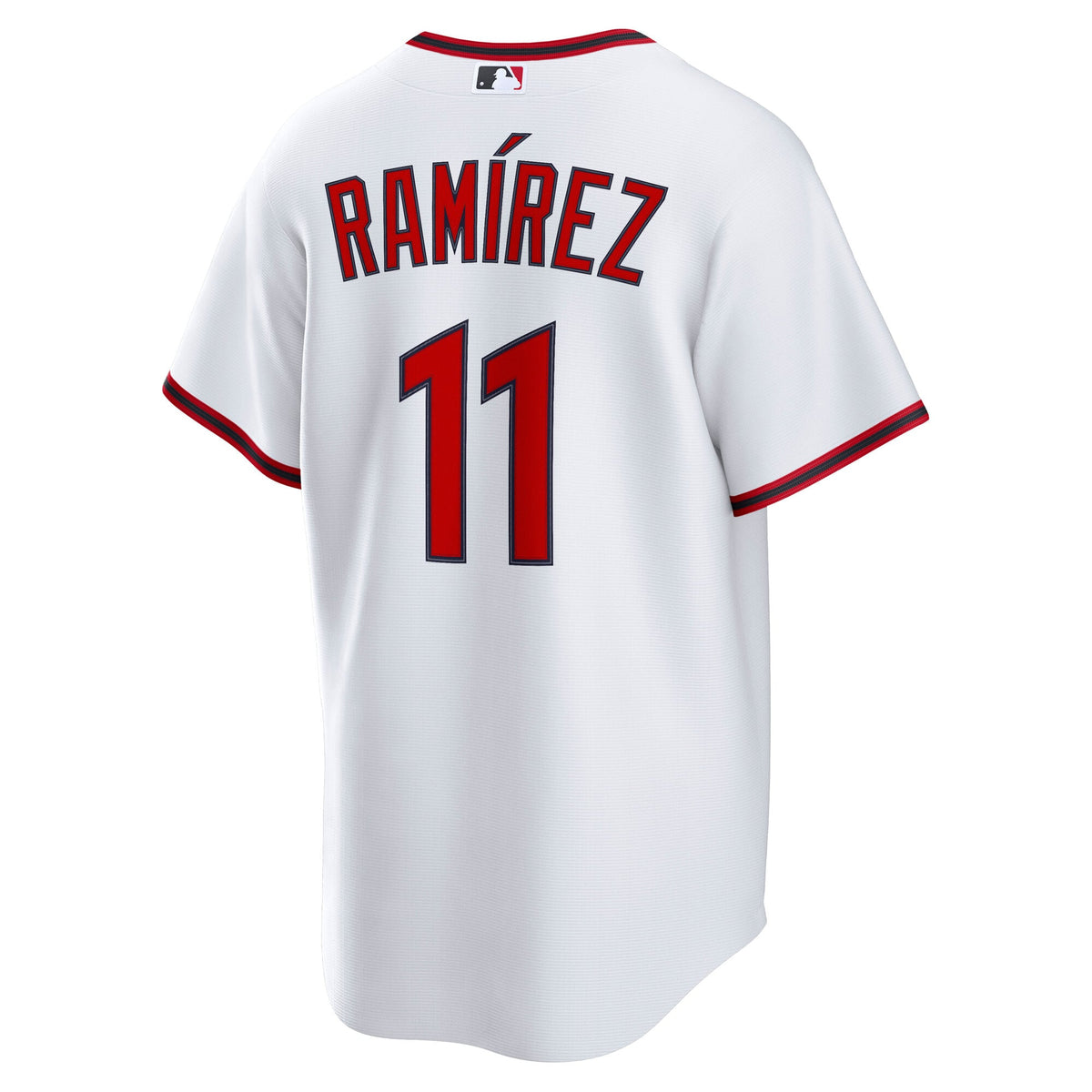 Men's Cleveland Guardians José Ramírez Nike White Home Replica Jersey - 4