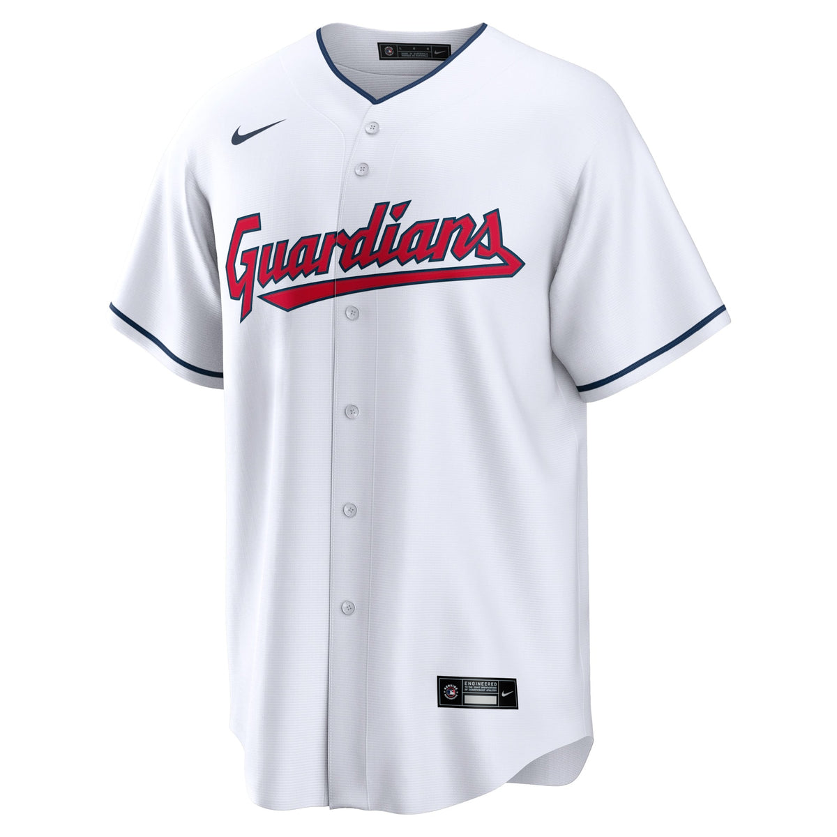 Men's Cleveland Guardians José Ramírez Nike White Replica Player Jersey - 3