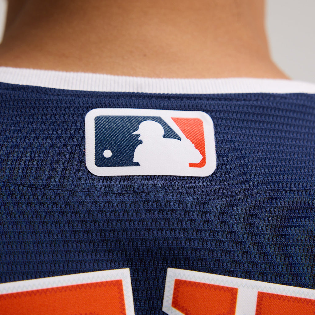Men's Houston Astros Jose Altuve Nike Navy Alternate 2 Replica Jersey - 13