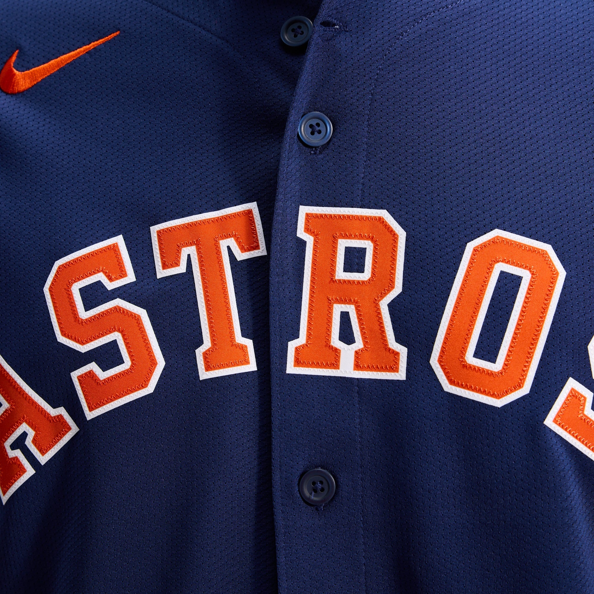 Men's Houston Astros Jose Altuve Nike Navy Alternate Limited Player Jersey - 12