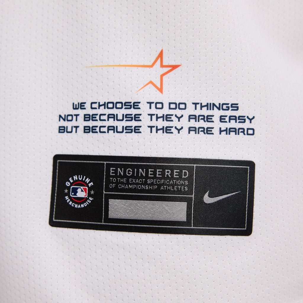 Men's Houston Astros Jose Altuve Nike White 2025 City Connect Limited Player Jersey - 14